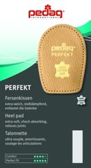 Pedag Perfekt 133 heel cup leather pads, absorb impact shock & relieve heel pain