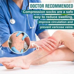 3Pairs Soothe Relieve Compression Socks Men Women Neuropathy Compression Socks