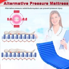 New Hospital Bed Alternating Pressure Mattress Pad Quiet Pump Relieve Bedsore