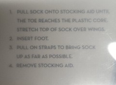Drive ~ Lifestyle Essentials ~ Polyethylene Flexible Sock and Stocking Aid