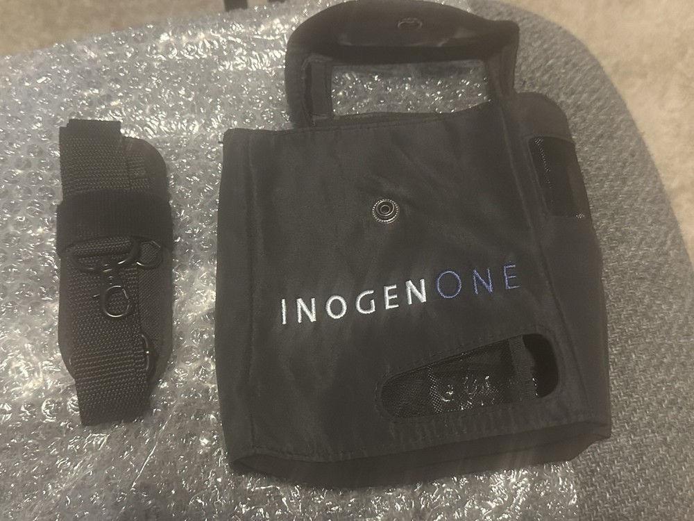 Inogen One G4 Standard Travel Carry Case Black Nylon Bag with Shoulder Strap