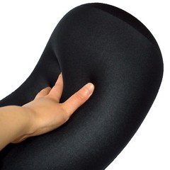 Microbead Squishy Hypoallergenic Post Surgery Roll Pillow With Removable Cover