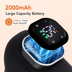 Cordless Hand Wrist Massager Pain Relief with 5 Heating Levels 3 Vibration Modes