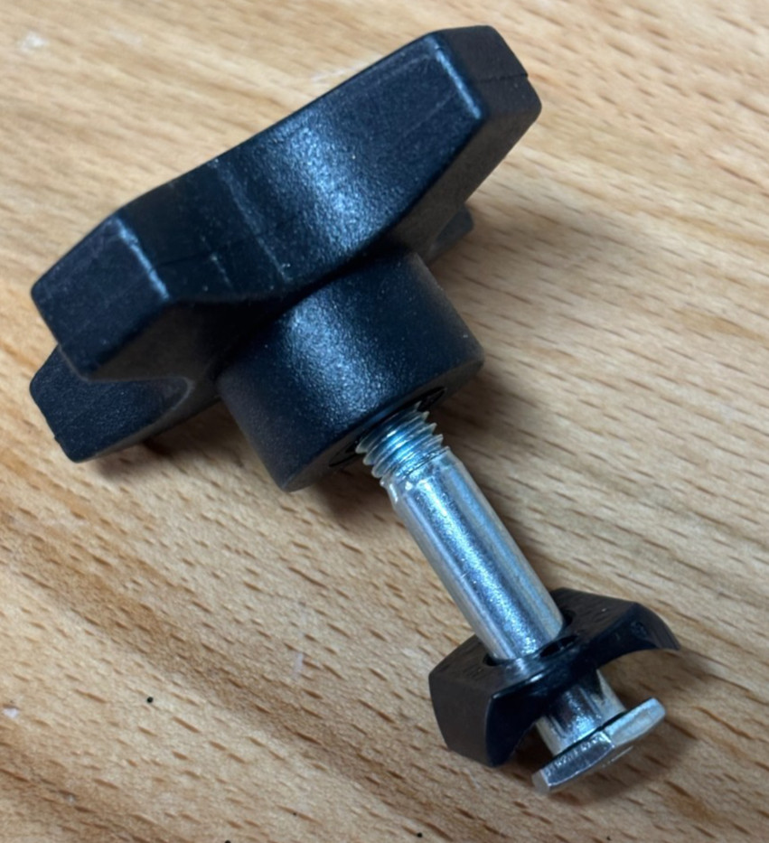 Handle Height Adjustment Knob. Parts Guardian Basic 6″ Steel Rollator Walker NEW