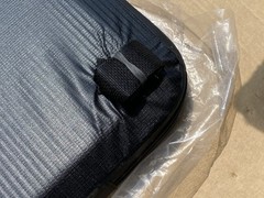 Lacura Amputee Cushion Black Polyurethane Cover 10″ Extension On Right Side 18″