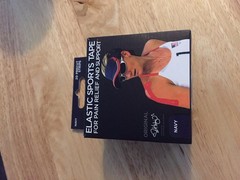 Cotton Kinesiology Tape – Water-Resistant, 10 Inch Strips, 20 Count