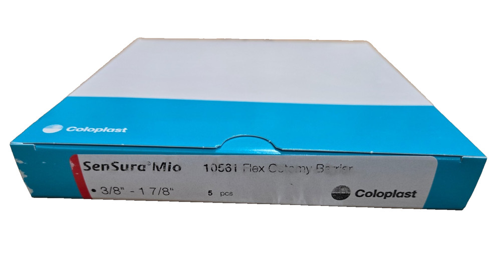 Coloplast 10561 SenSura Mio Ostomy Barriers 3/8″-1 7/8″ Flange BOX OF 5 12-2026