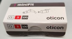Brad new Oticon miniFit C1, More, Speaker Unit ( 3-R-100db ) USA fast shipper***