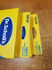2 Pairs: Dr. Scholl’s Revitalize Recovery Insole Orthotics Mens 8-14 (2699) D3