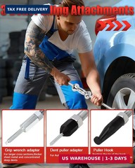 9-Way Slide Hammer Puller Set, Front Wheel Hub Remover & Rear Wheel Axle Removal