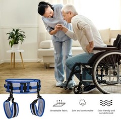 Gait Belts Transfer Belt for Seniors with Leg Loops and 10 Padded Handles Device