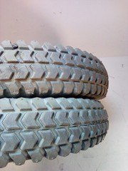Permobil Powerchair C 300 Drive Wheels Gray With Hubs Set of 2 W12