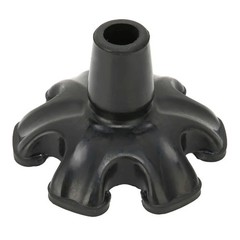 Cane Tip with 6 Support Rubber Foot for Walking Canes 3/4 Inch Shaft Self Stand-