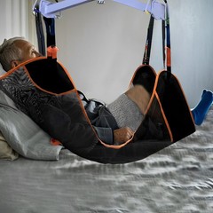 Universal Full Body Patient Lift Sling – Padded Transfer Aid for Elderly & Disab