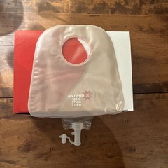 HOLLISTER 18013 2-Piece Drainable Pouch w/ Soft Tap ultra clear 2 1/4”