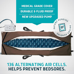 Alternating Air Pressure Pad for Recliner Chair – Pressure Relief Cushion Topper