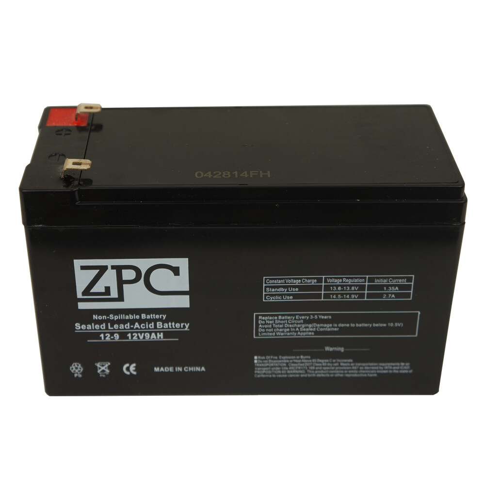 12V 9AH Sealed Lead Acid Rechargeable Battery T2 Terminals Razor Dirt Bike MX500