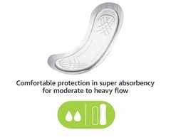 192 Count Super Maxi Pads Incontinence Bladder Super Protection Amazon Basics