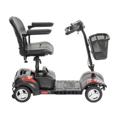 Drive Medical SCOUTLT4-EXT Spitfire Scout 4 Mobility Travel Scooter – RED/BLUE