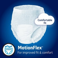 FitRight Overnight Unisex Large Underwear, 40-56 in Waist 56 Count 4 Bags of …