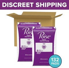 Moderate Absorbency Incontinence Pads – 132 Count for Ultimate Daily Protection