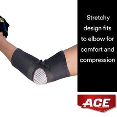 Ace Compression Elbow Support Targeted Heat Retention Large Extra Large 1 Count