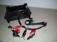 Golden GP205 Powerchair Battery Box With Cables and Battery Straps