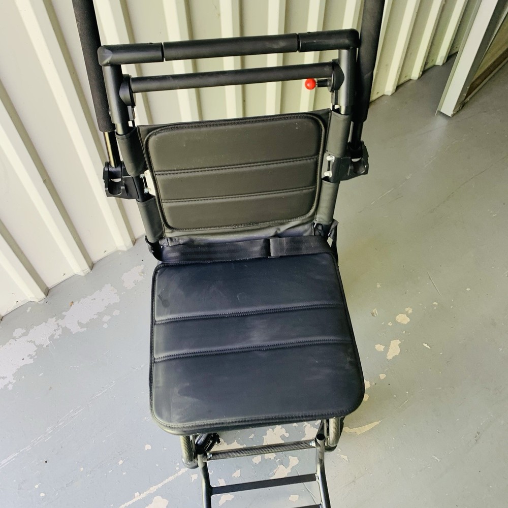 Lightweight Folding Transport Wheelchair 15lbs Compact Travel Chair 220 lb Cap