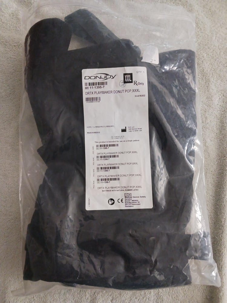 DJO DonJoy Playmaker Knee Brace Size XXXL