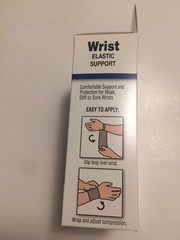 Flex Aid Wrist Support Wrap – Elastic Support with Loop – One Size