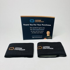 COPPER FIT Arch Relief Compression Bands (Professional Grade Tough) NEW One Size
