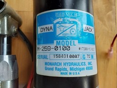 Monarch Hydraulic Inc Dyna Jack Model M-259-01100