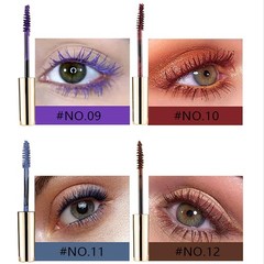Roseflower Colored Mascara Sets – 12 Waterproof Colors Pink Purple Blue White