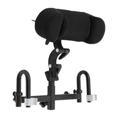 30-50cm(H)&36-58cm(W) Adjustable Wheelchair Headrest Black Headrest Neck Support