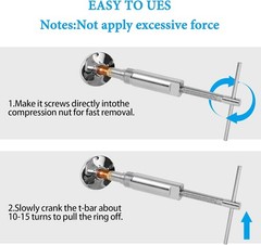 Compression Sleeve Puller And Sleeve Remover For 1/2 Inch Compression