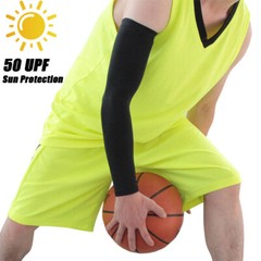 Basketball Sports Compression Arm Sleeves Elbow Brace Support UV Sun Protection