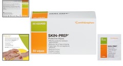 Convenient 50 Count Skin-Prep Protective Wipes – Sterile & Non-Sensitizing