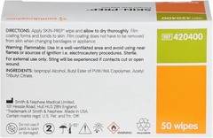 Sterile Skin Barrier Wipes 50 Count Easy Application for Joints and Skin