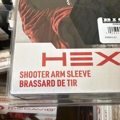 McDavid HEX Protective Shooter Arm Sleeve Black Single OSFM Youth