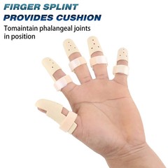 Mallet Finger Splint Orthotic Finger Straightening Protector for Sprained Finger