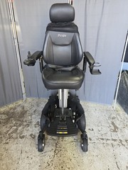 Pride Jazzy Air Electric Lift Elevating Power Wheelchair 19″ Wide In Good Shape