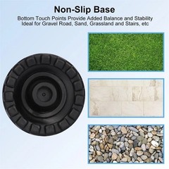 4Pcs Cane Tips 3/4 Inch Heavy Duty Rubber Cane Tips Anti Slip TPR Replacement…