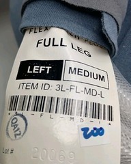 Flexitouch Plus Full Leg Medium Left 3L-FL-MD-L