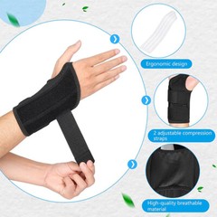 Left Right Wrist Hand Support Brace Splint Carpal Tunnel Sprain Arthritis Pains