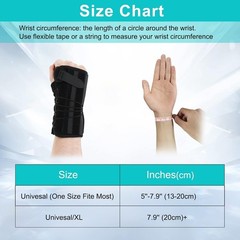 Ergonomic Wrist Brace for Arthritis & Sports Injuries – Adjustable & Lightweight