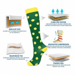 20-30 mmHG Compression Socks Stockings Knee High Womens Mens Medical S/M L/XL