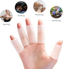 10-30pcs Gel Finger Sleeve Silicone Protectors, Finger Sleeve Cushions Protects