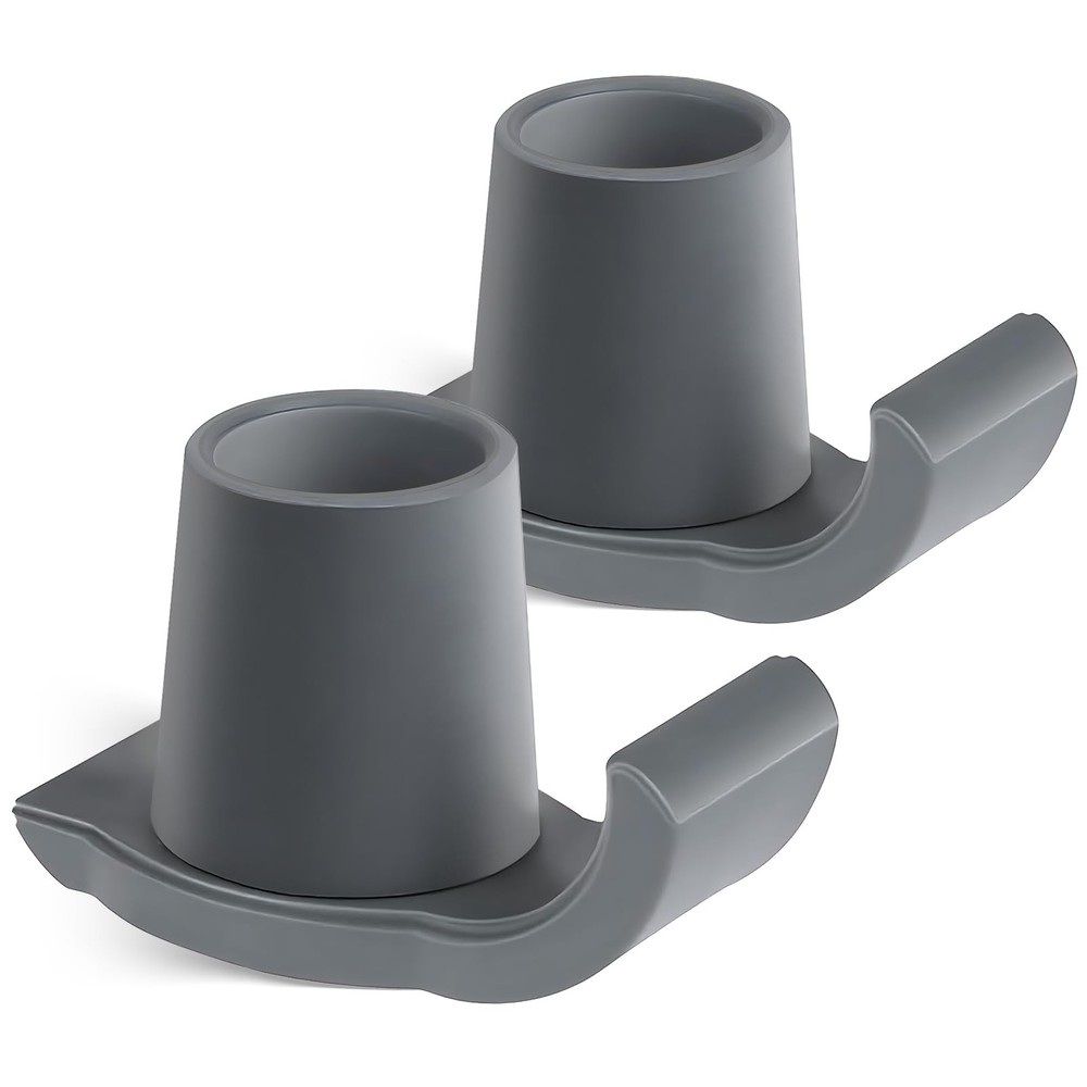 Walker Ski Glides, Universal Fit for Folding Walkers,Easy Install Durable Rubber