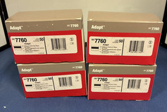 4 Boxes, Hollister 7760 Adapt, Universal Remover Wipes, No Sting Exp. 2029/2030