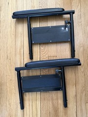 Invacare Wheelchair Arm Rest Side Panel 12″ Black – Left & Right Side